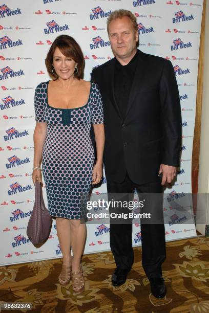 Patricia Heaton arrives at BritWeek's Save The Children And Virgin Unite Charity Event at the Beverly Wilshire hotel on April 22, 2010 in Beverly...