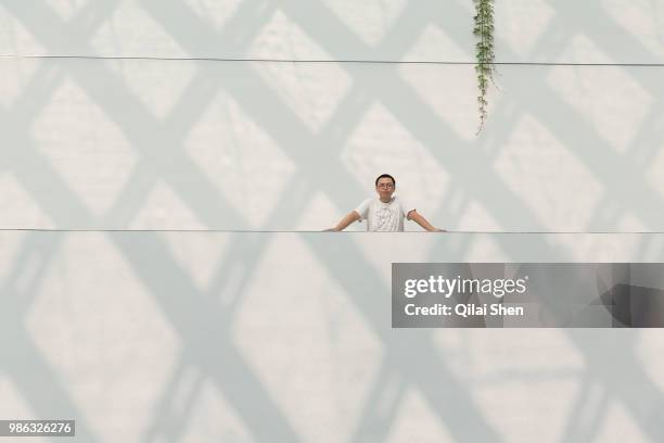 Zhang Jie, a former Alibaba employee who started his own wifi company, photographed in Hangzhou, China on 07 September 2014.