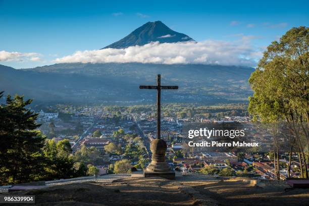 antigua - guatemala stock pictures, royalty-free photos & images