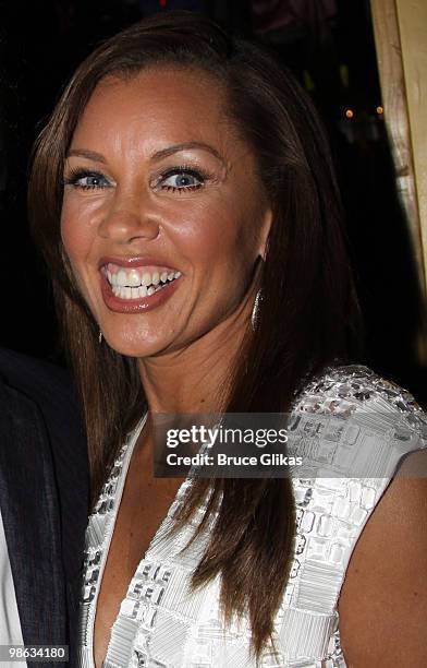 Vanessa Williams attends the after party for the opening of "Sondheim on Sondheim" at Planet Hollywood on April 22, 2010 in New York City.