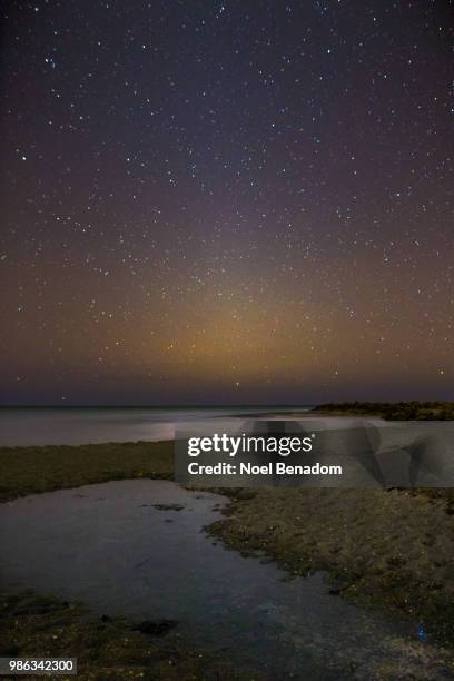 captiva zodiacal light - zodiacal light stock pictures, royalty-free photos & images