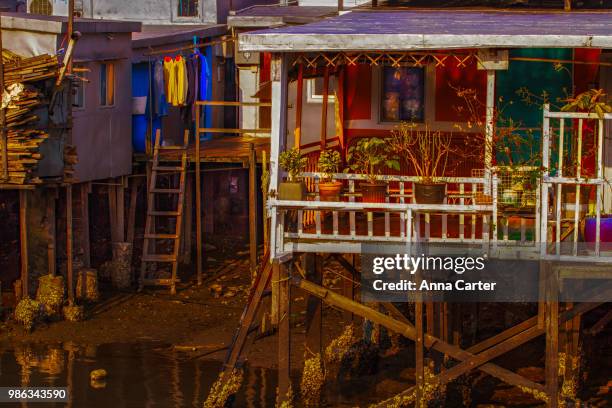 tight stilt in tai o (4)- the terrace - tai o fotografías e imágenes de stock