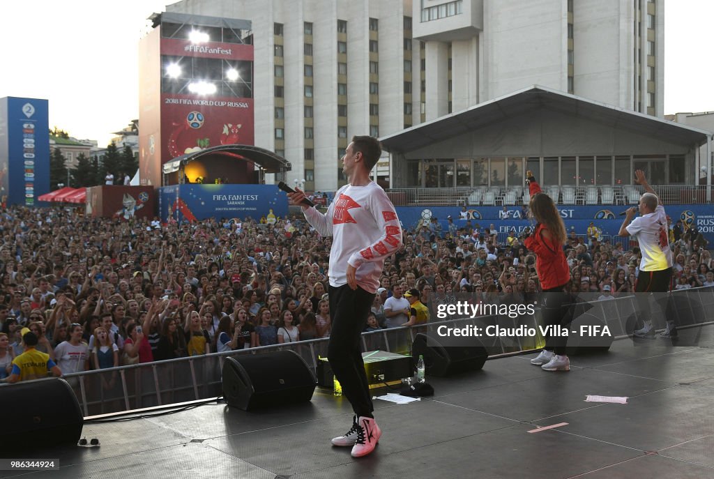 Panama v Tunisia: Group G - FIFA Fan Festival