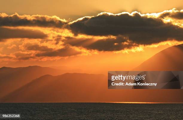 sunrise on crete - adam ray stock pictures, royalty-free photos & images