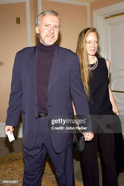 James Cameron and wife Suzy Amis Cameron