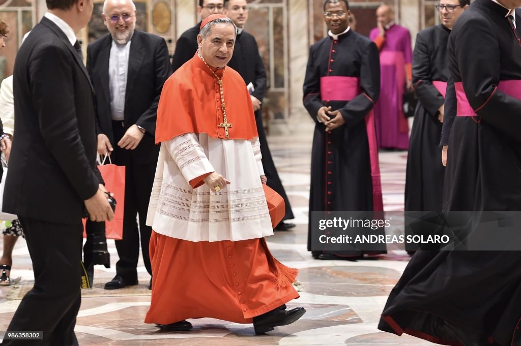 VATICAN-POPE-CONSISTORY