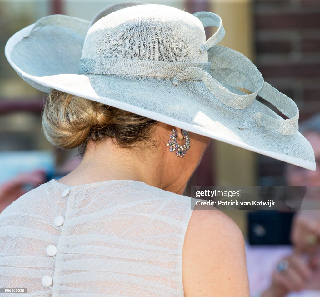 King Willem-Alexander and Queen Maxima region visit to province of Friesland