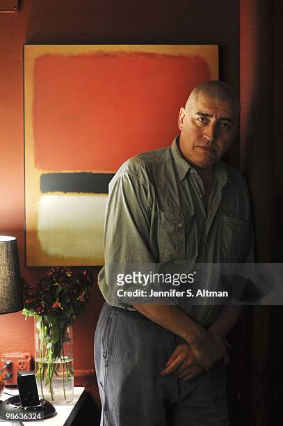 Actor Alfred Molina poses at a portrait session for the Los Angeles Times in New York, NY on March 12, 2010. .