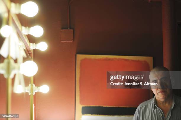 Actor Alfred Molina poses at a portrait session for the Los Angeles Times in New York, NY on March 12, 2010. .