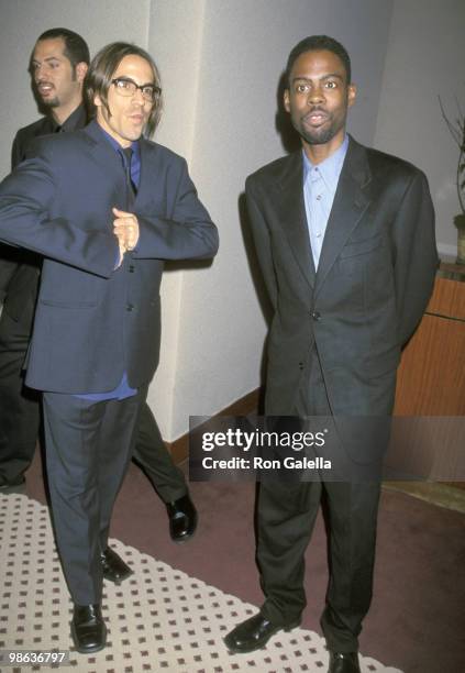 Anthony Kiedis and Chris Rock