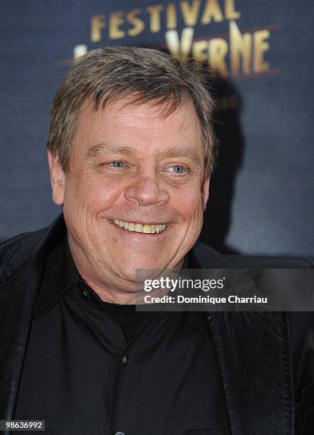 Actor Mark Hamill attends a Tribute to Star Wars V during the 18th Adventure Film Festival at Le Grand Rex on April 23, 2010 in Paris, France.