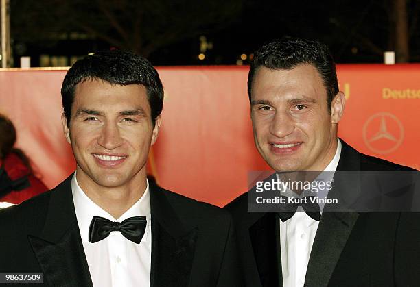 Wladimir Klitschko and Vitali Klitschko