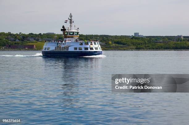 halifax-dartmouth ferry - dartmouth nova scotia stock-fotos und bilder