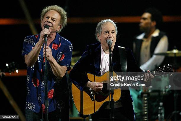 Dion performs onstage at the 25th Anniversary Rock & Roll Hall of Fame Concert at Madison Square Garden on October 29, 2009 in New York City.