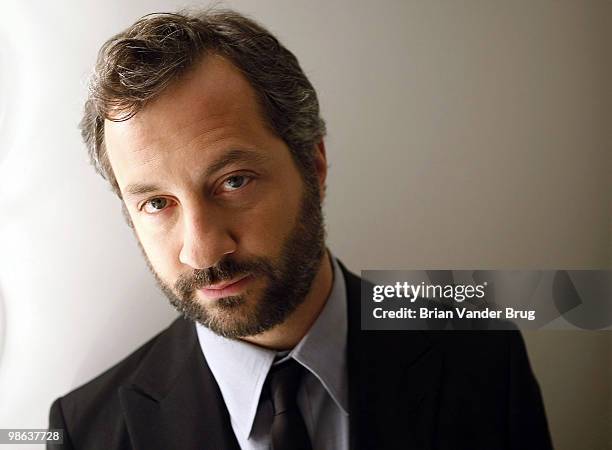 Director Judd Apatow is photographed for Los Angeles Times on July 27, 2009 in Universal City, California. PUBLISHED IMAGE. CREDIT MUST READ: Brian...