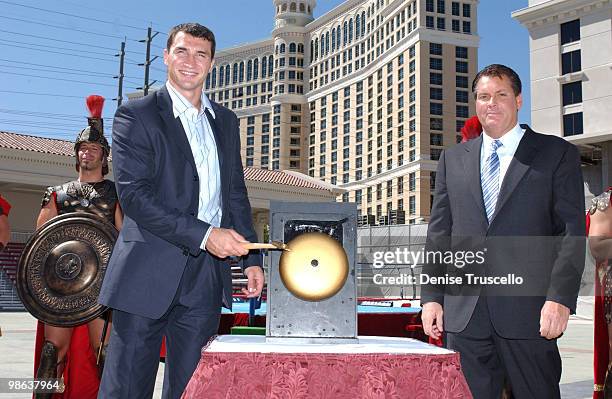 Wladimir Klitschko and Mark Juliano