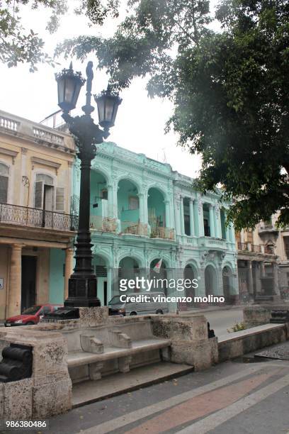 the buildings of havana - molino stock pictures, royalty-free photos & images