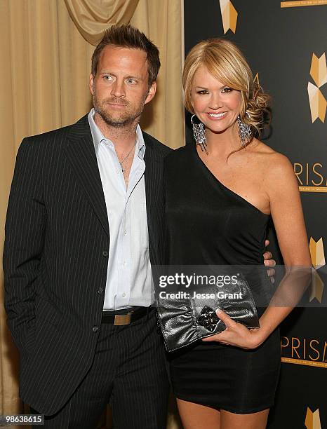 Keith Zubulevich and Nancy O'Dell arrive to the 14th Annual Prism Awards at the Beverly Hills Hotel on April 22, 2010 in Beverly Hills, California.