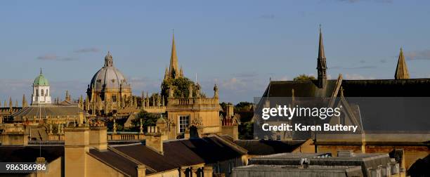 Oxford Rooftops 615 Oxford Cathedral Stock Photos, High-Res Pictures, and Images ...
