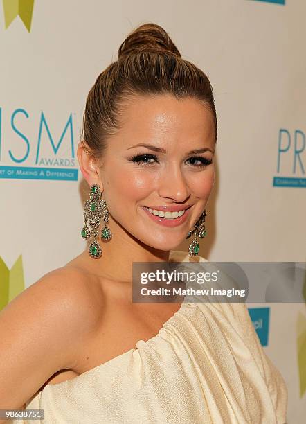 Actress Shantel VanSanten arrives at the 14th Annual PRISM Awards at the Beverly Hills Hotel on April 22, 2010 in Beverly Hills, California.