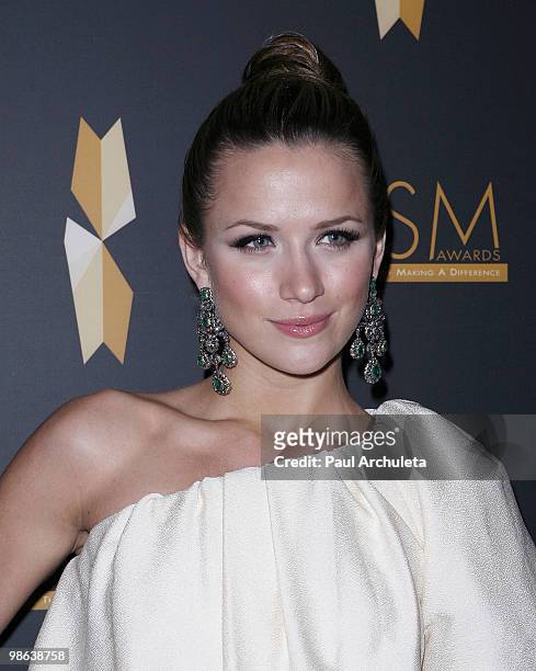 Actress Shantel VanSanten arrives at the 2010 PRISM Awards at Beverly Hills Hotel on April 22, 2010 in Beverly Hills, California.