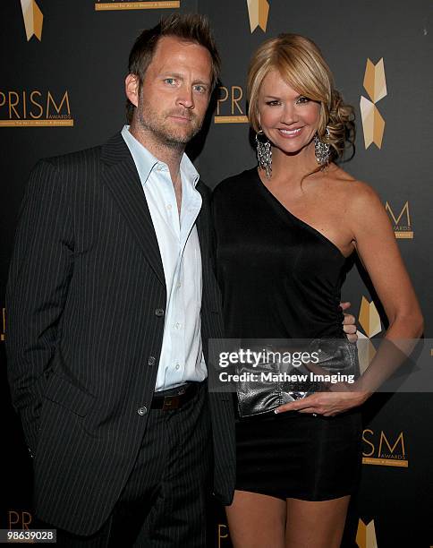 Keith Zubulevich and Nancy O'Dell arrive at the 14th Annual PRISM Awards at the Beverly Hills Hotel on April 22, 2010 in Beverly Hills, California.