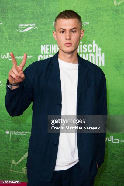 Ludwig Simon attends the 'Meine teuflisch gute Freundin' Premiere at Cinemaxx on June 28, 2018 in Berlin, Germany.