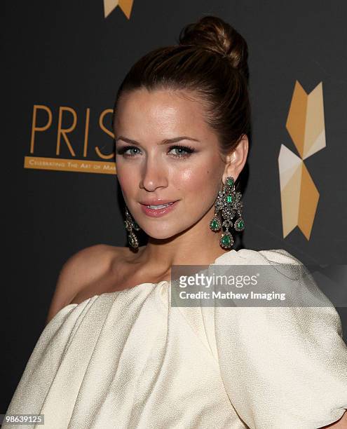 Actress Shantel VanSanten arrives at the 14th Annual PRISM Awards at the Beverly Hills Hotel on April 22, 2010 in Beverly Hills, California.