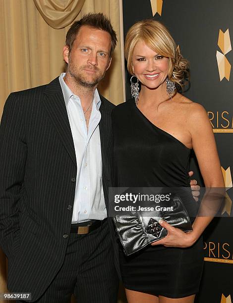 Keith Zubulevich and Nancy O'Dell arrive to the 14th Annual Prism Awards at the Beverly Hills Hotel on April 22, 2010 in Beverly Hills, California.