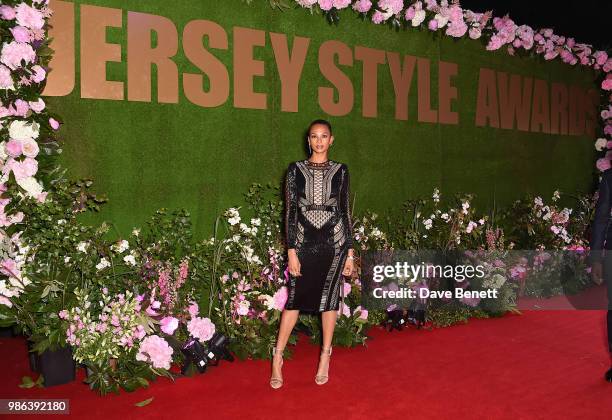 Alesha Dixon attends the 2nd annual Jersey Style Awards in association with Bentley Motors, Chopard and Ortac Aviation to celebrate the best of art,...