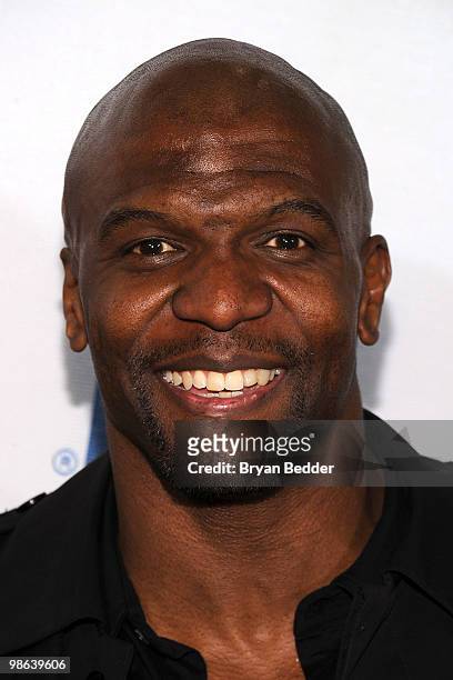 Actor Terry Crews attends "Straight Outta L.A." presented by ESPN Gala during the 2010 Tribeca Film Festival at the BMCC Tribeca Performing Arts...