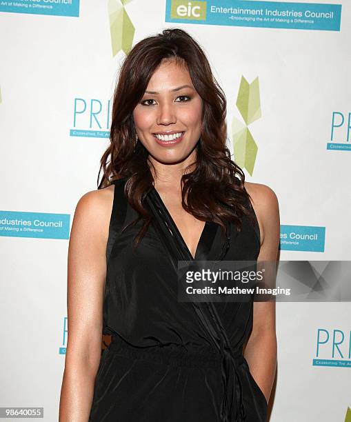 Actress Michaela Conlin attends the 14th Annual PRISM Awards at the Beverly Hills Hotel on April 22, 2010 in Beverly Hills, California.