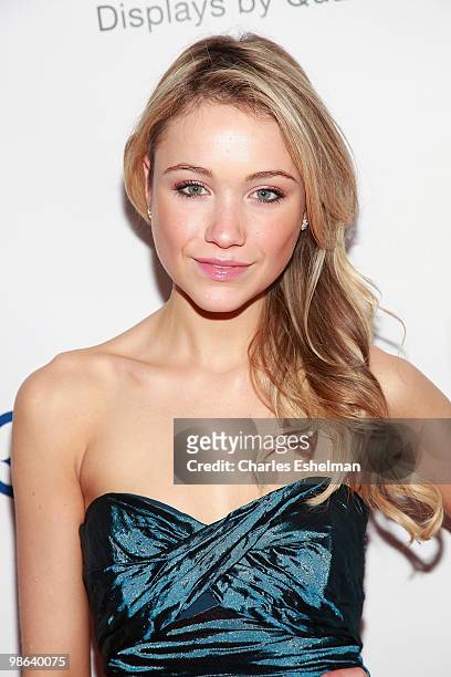 Actress Katrina Bowden attends the 45th Annual National Magazine Awards at Alice Tully Hall, Lincoln Center on April 22, 2010 in New York City.