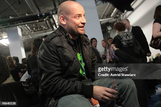 Director Martin Laporte attends the Filmmaker Meet & Greet Party during The 2010 Tribeca Film Festival at the Filmmaker Industry Press Center on...