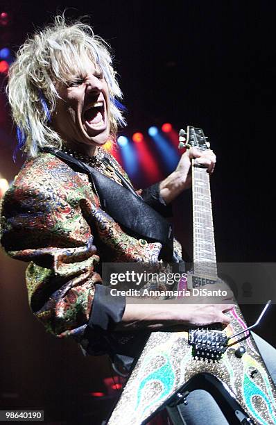 Poison's guitarist C.C. DeVille