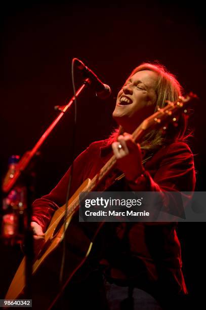 Lorna Brooks performs at HMV Picture House on April 23, 2010 in Edinburgh, Scotland.