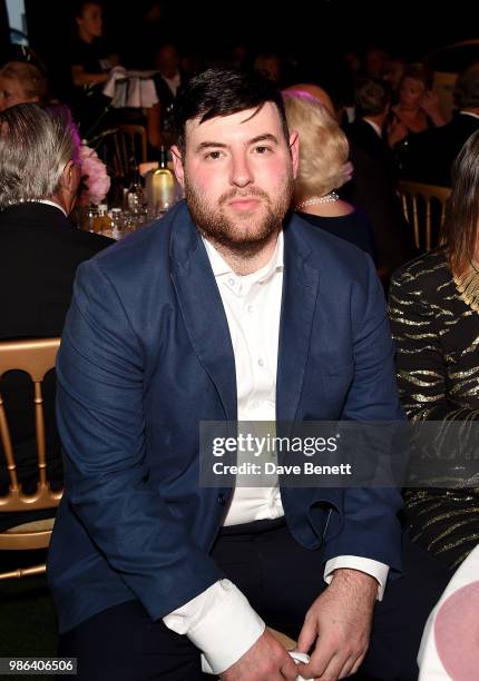 Fashion designer Richard Quinn attends the 2nd annual Jersey Style Awards in association with Bentley Motors, Chopard and Ortac Aviation to celebrate...