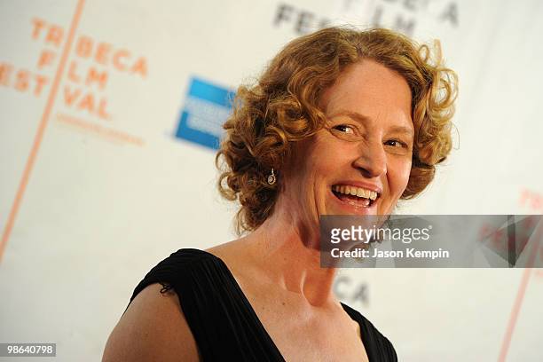 Actress Melissa Leo attends the premiere of "The Space Between" during the 2010 Tribeca Film Festival at Clearview Chelsea Cinemas on April 23, 2010...