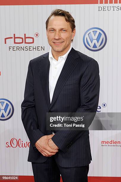 Actor Richy Mueller attends the 'German film award 2010' at Friedrichstadtpalast on April 23, 2010 in Berlin, Germany.