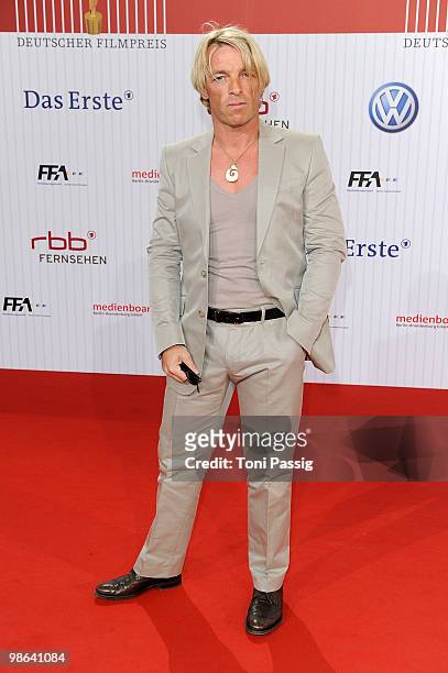 Andre Eisermann attends the 'German film award 2010' at Friedrichstadtpalast on April 23, 2010 in Berlin, Germany.