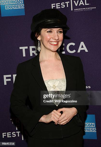 Director Domenica Cameron-Scorsese attends Shorts: "Between The Lines" during the 2010 Tribeca Film Festival at Village East Cinema on April 23, 2010...