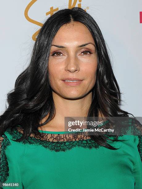 Famke Janssen attends the "The Chameleon" premiere after party during the 9th Annual Tribeca Film Festival at 1OAK on April 23, 2010 in New York City.