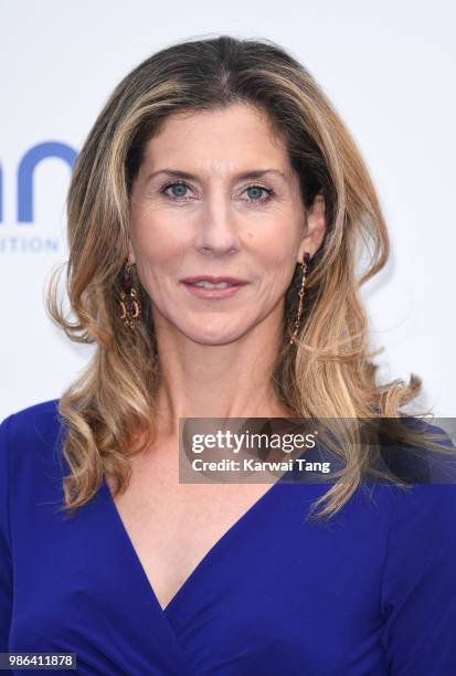 Monica Seles attends the WTA's 'Tennis On The Thames' evening reception at Bernie Spain Gardens South Bank on June 28, 2018 in London, England.