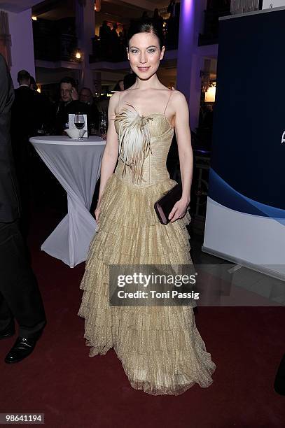 Nora von Waldstaetten attends the aftershow party of 'German film award' at Friedrichstadtpalast on April 23, 2010 in Berlin, Germany.