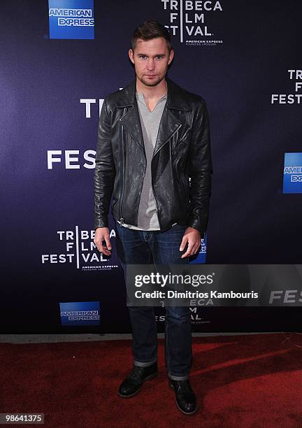 Brian Geraghty attends the "Between The Lines" premiere during the 9th Annual Tribeca Film Festival at the Village East Cinema on April 23, 2010 in...