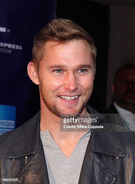 Actor Brian Geraghty attends the "Between The Lines" premiere at Village East Cinema on April 23, 2010 in New York, New York.