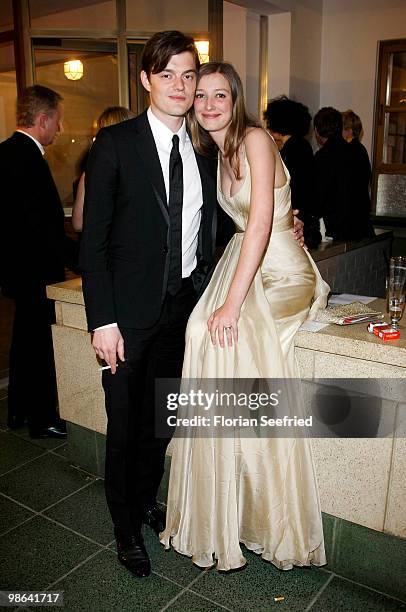 Actor Sam Riley and wife, actress Alexandra Maria Lara attend the afterparty of the German film award, "Deutscher Filmpreis" at Friedrichstadtpalast...