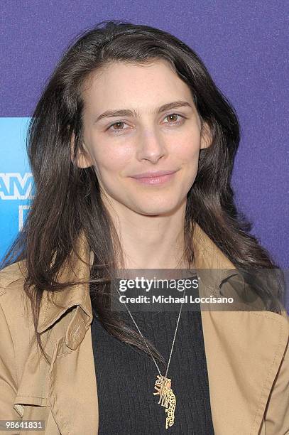 Liane Balaban attends Shorts: "Hard Core" during the 2010 Tribeca Film Festival at the School of Visual Arts Theater on April 23, 2010 in New York...