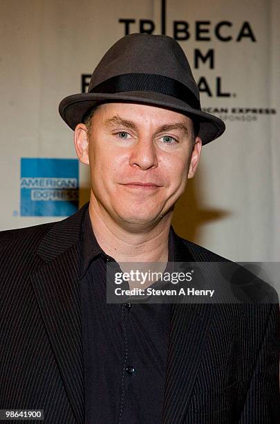 Director Travis Fine attends the "The Space Between" premiere during the 9th Annual Tribeca Film Festival at Clearview Chelsea Cinemas on April 23,...