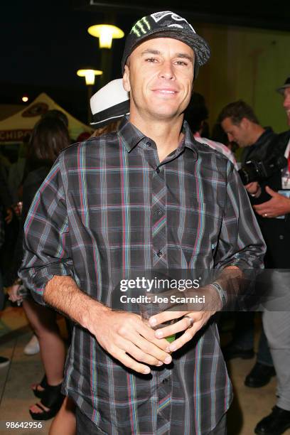Surfer Shane Dorian attends the 10th Annual XXL Billabong Big Wave Awards at Grove Theater on April 23, 2010 in Anaheim, California.